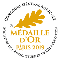 Médaille d'or 2019 Concours générale agricole Huîtres Poget